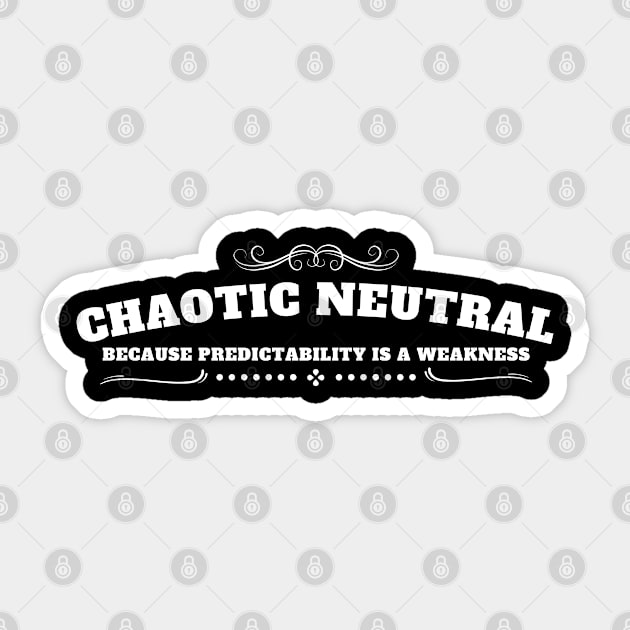 chaotic neutral Sticker by Adisa_store